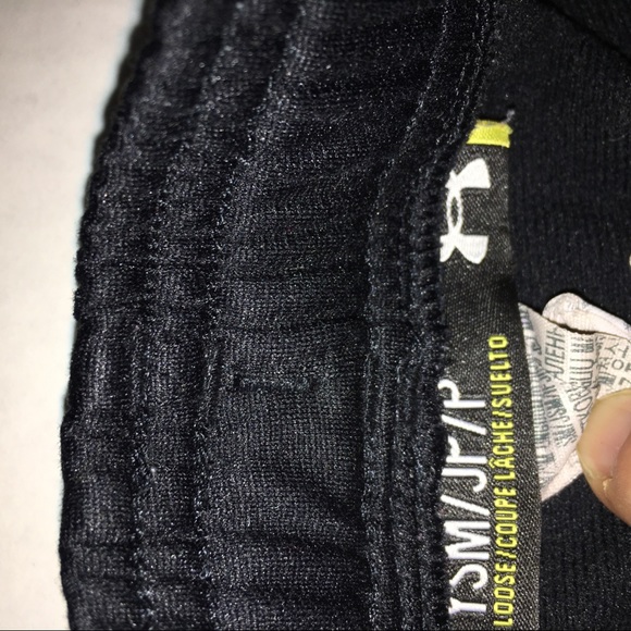 Under‎ Armor sweatpants black youth small GUC (C1) - Picture 3 of 5